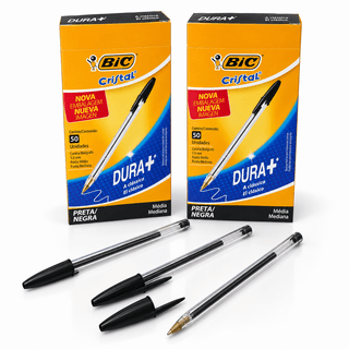 BOLÍGRAFO BIC PUNTA NORMAL NEGRO