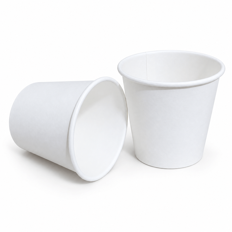 VASO DARNEL NATURALS BLANCO B/C SIN TAPA 4 ONZAS (120 ML) PAQUETE 50 UNIDADES