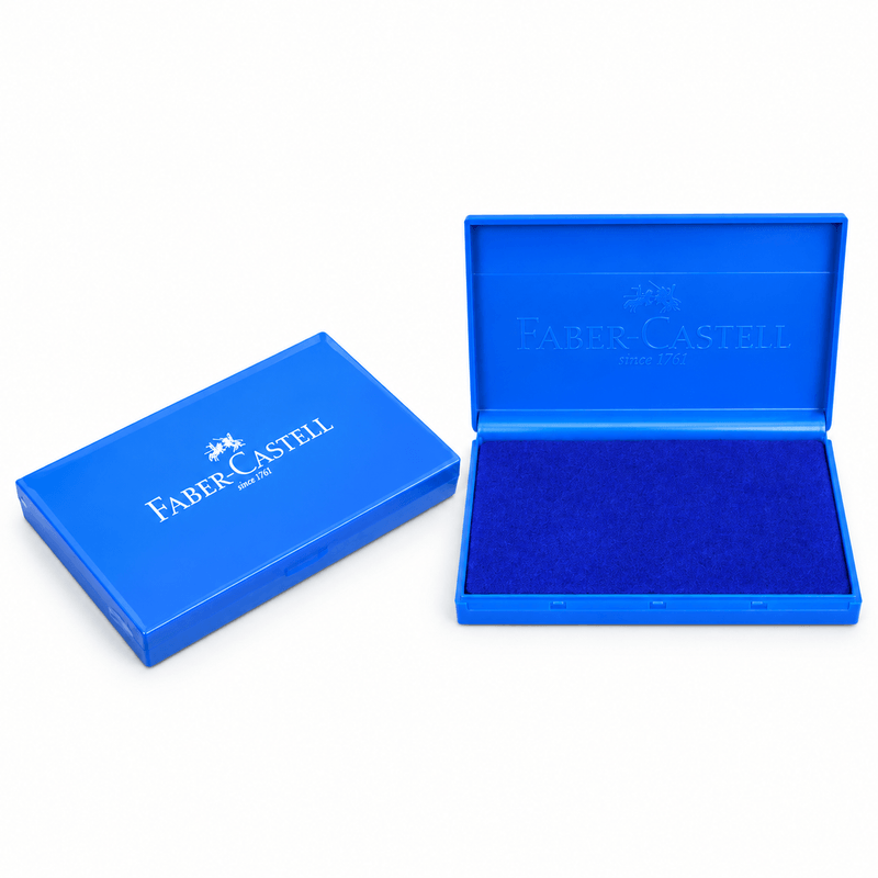 ALMOHADILLA PARA SELLO FABER AZUL
