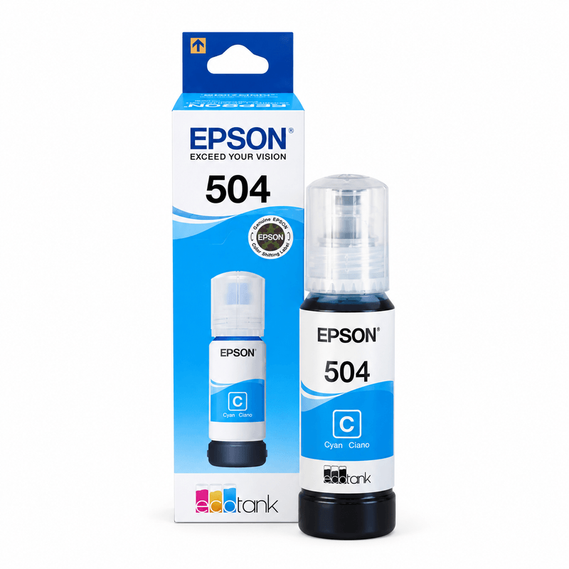 TINTA 504 EPSON ORIGINAL CIAN 70 ML