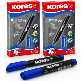 MARCADOR PERMANENTE KORES AZUL